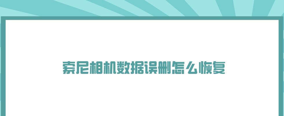 索尼单反相机黑屏恢复方法有哪些？常见原因是什么？